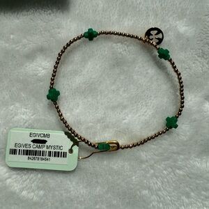 Enewton Egives Camp Mystic Green and Gold Bracelet